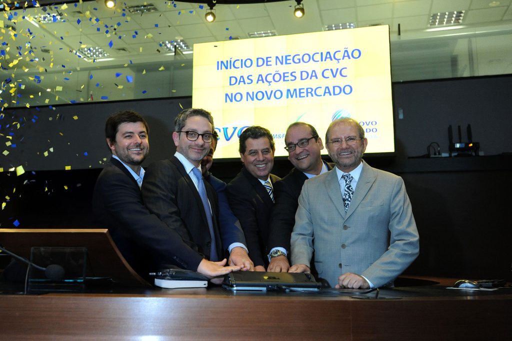 2013 CVC na Bovespa 09 12 13 Credito Luiz Prado Divulgação BM&FBOVESPA